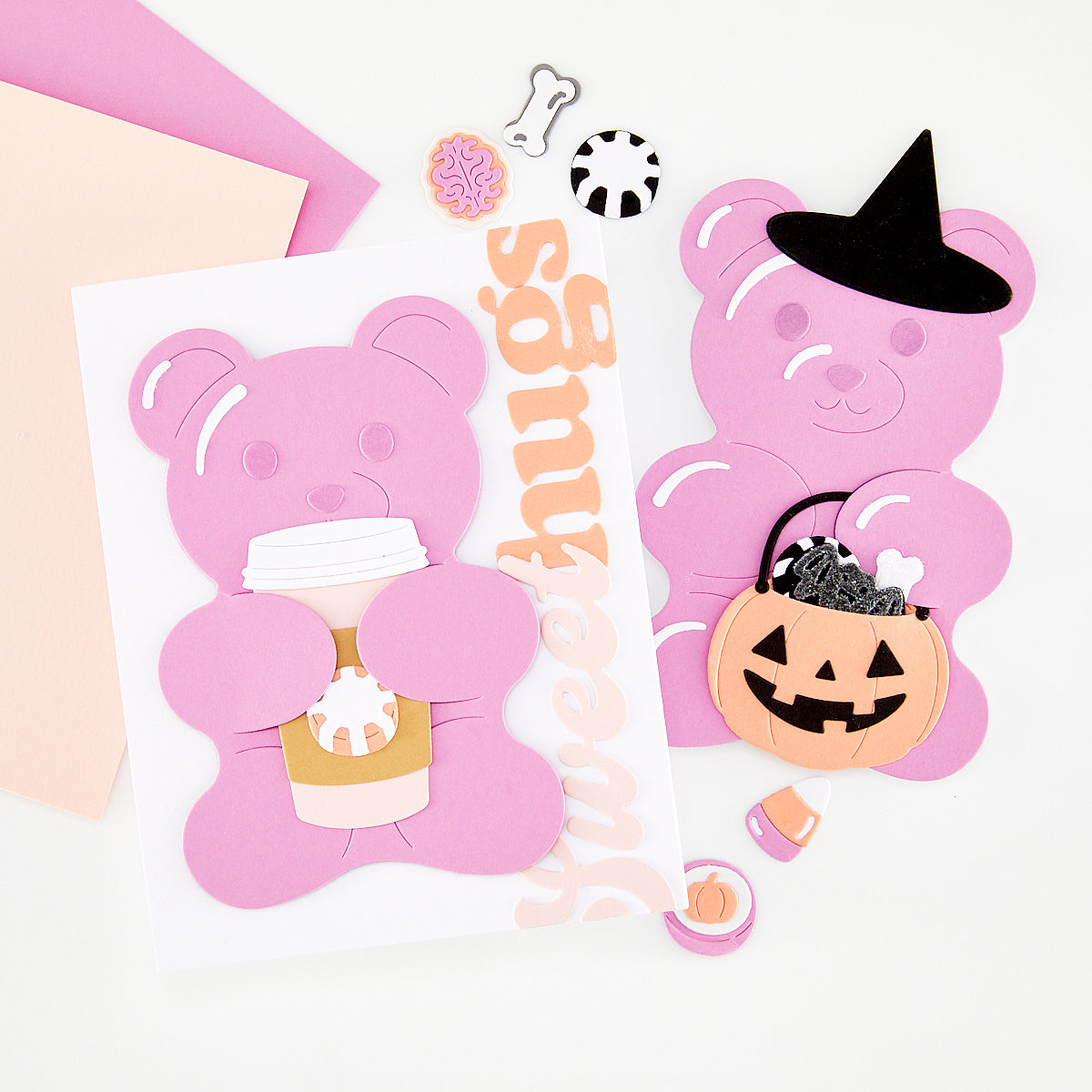 Bear Hugs Holiday Accessories Die Set by Carly Tee — project example
