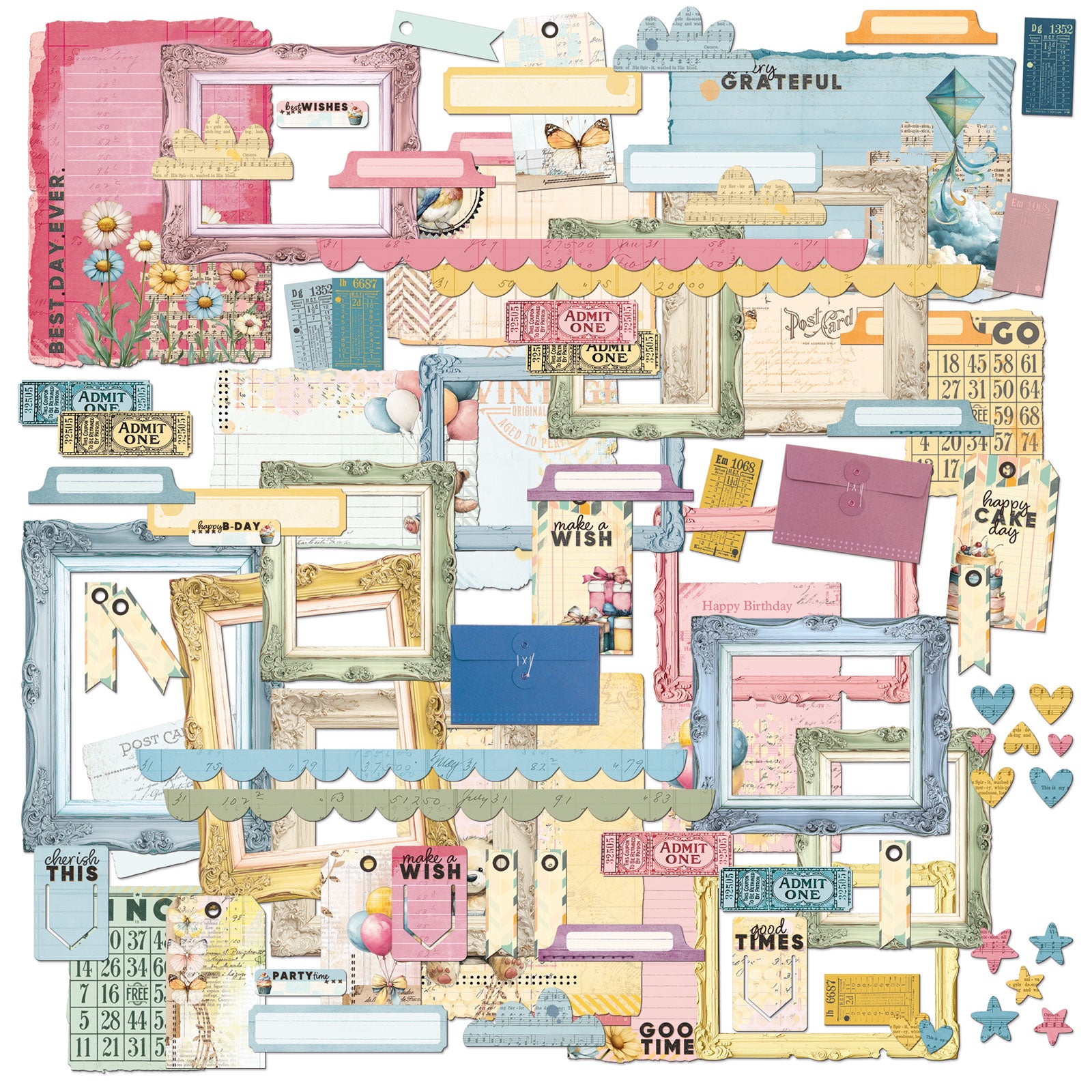 Glimmer and Glee Ephemera Set