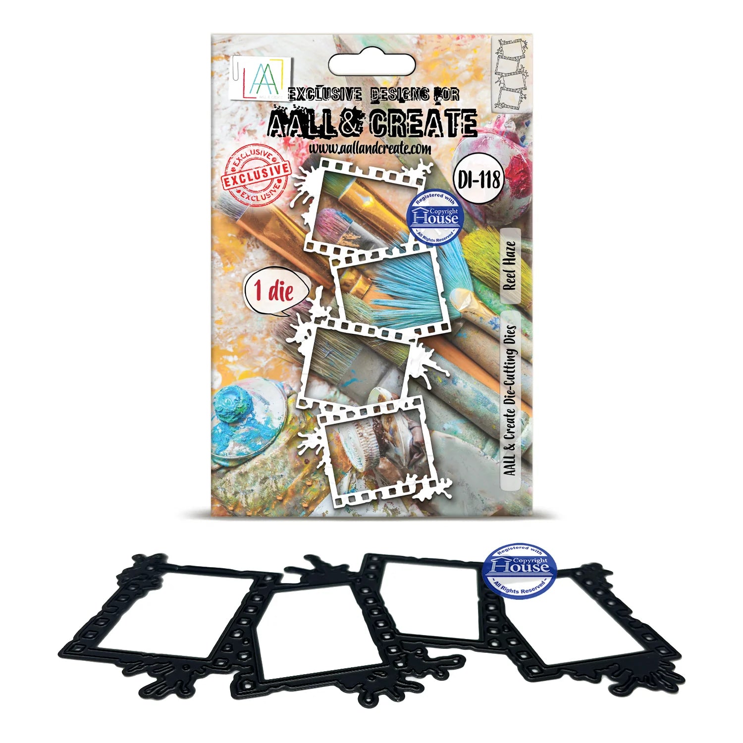 Reel Haze Photo Frame Die Set No. 118