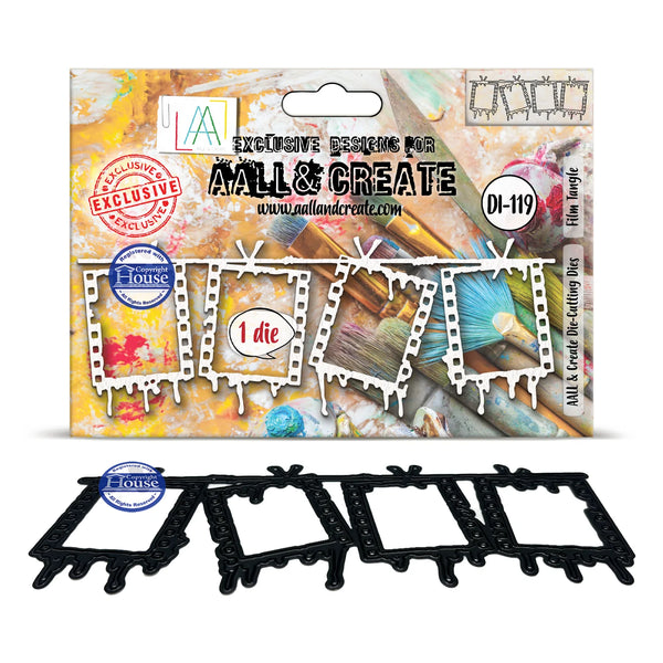 Film Tangle Photo Frame Die Set No. 119