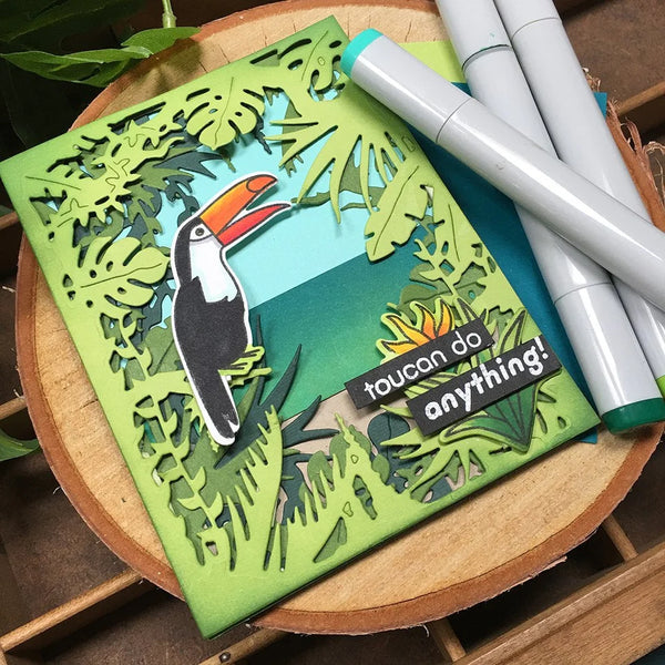 Jungle Frame A2 Coverplate Die