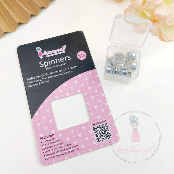 Transparent Craft Spinners