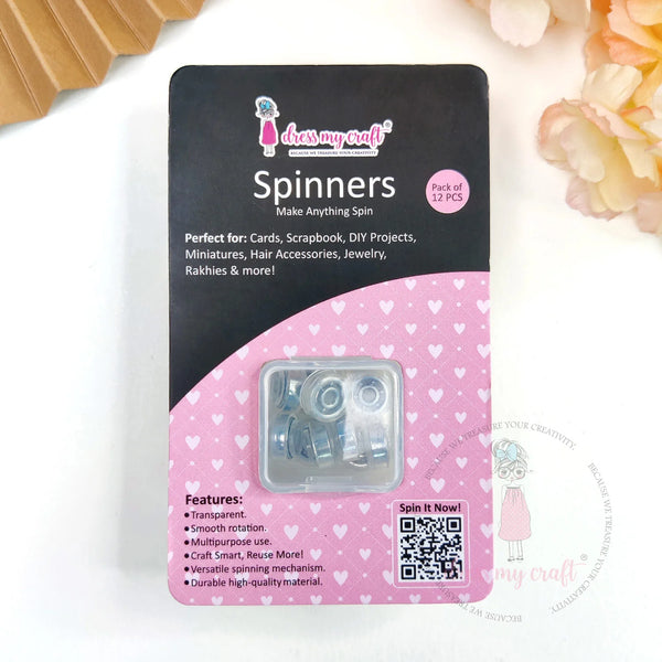 Transparent Craft Spinners