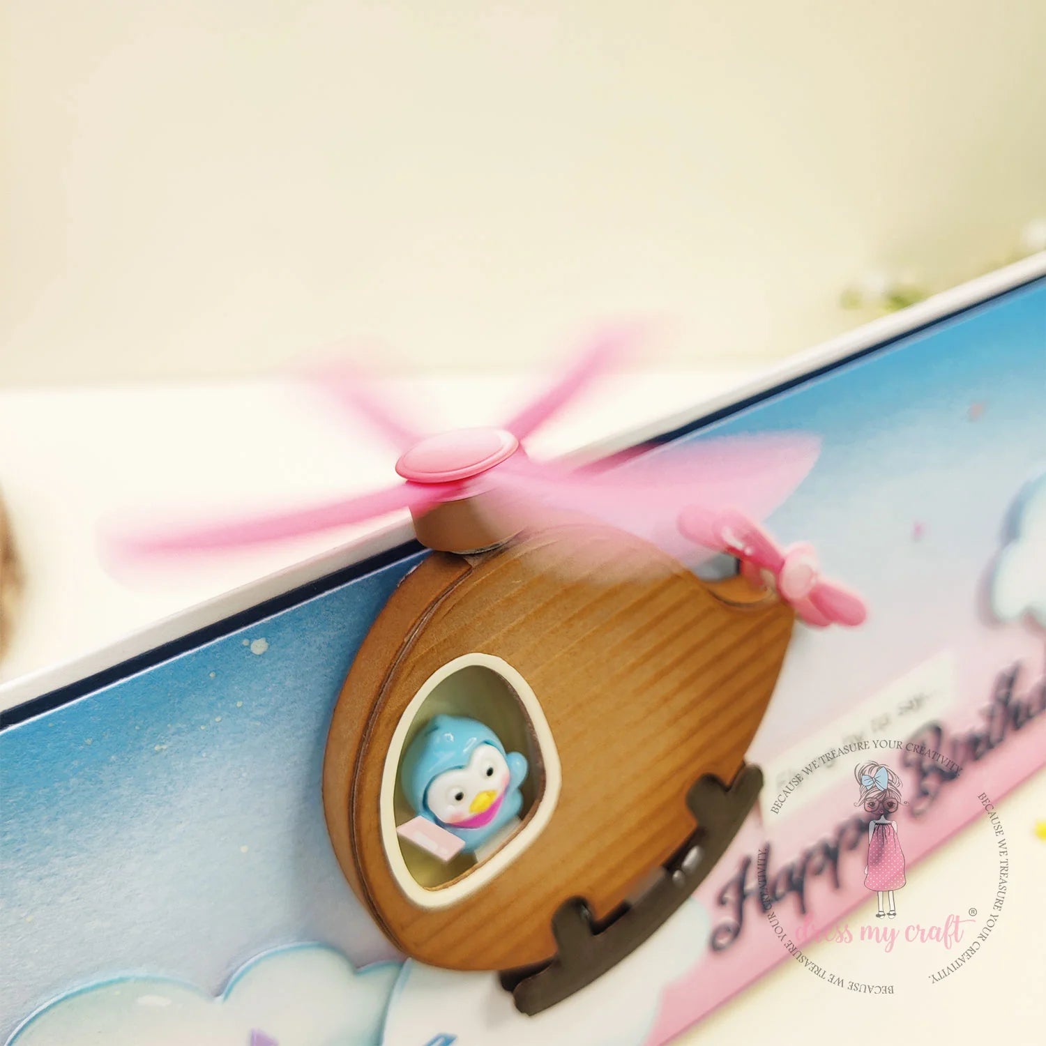 Transparent Craft Spinners