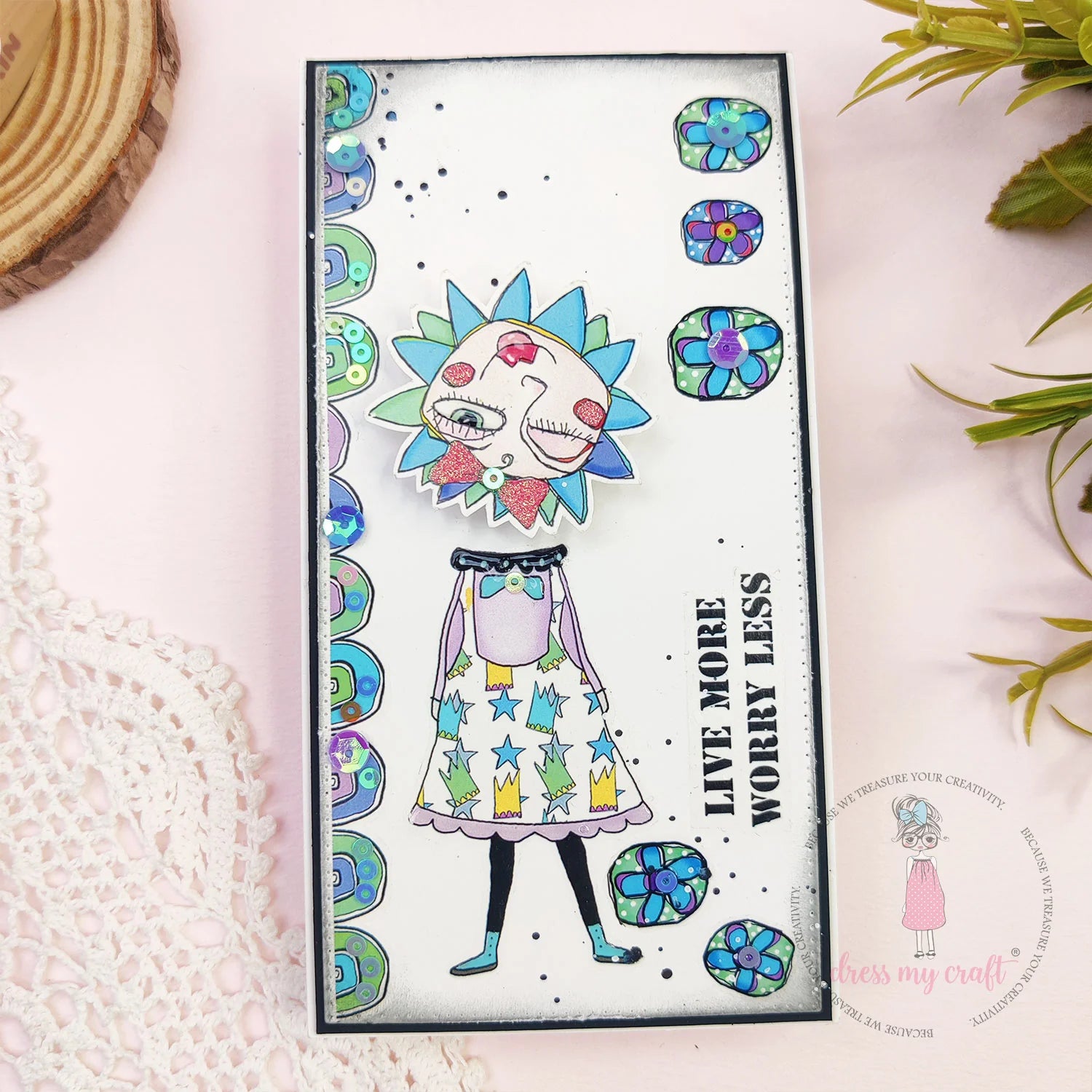 Transparent Craft Spinners