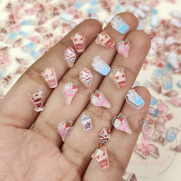 Cute Ice Cream Charms Mix