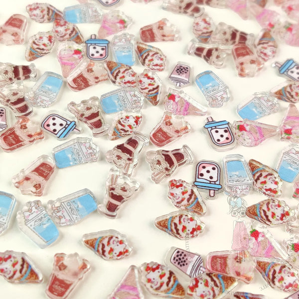 Cute Ice Cream Charms Mix