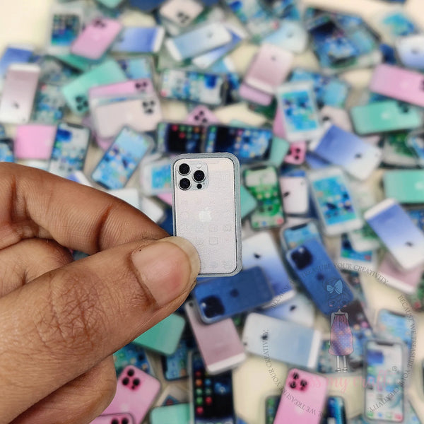 Mini Smartphone Acrylic Charms