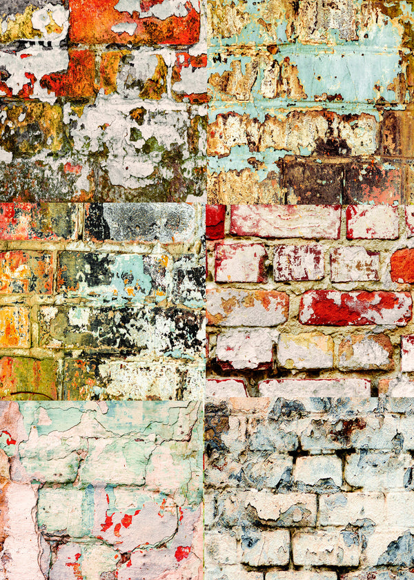 Brick Wall Rice Paper | Andy Skinner {multiple sizes}