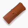 Brown Leather Pen Roll