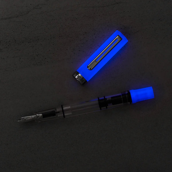 {back soon!} Purple Glow Eco Fountain Pen