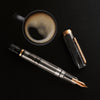 Black Marble & Bronze Eco Fountain Pen