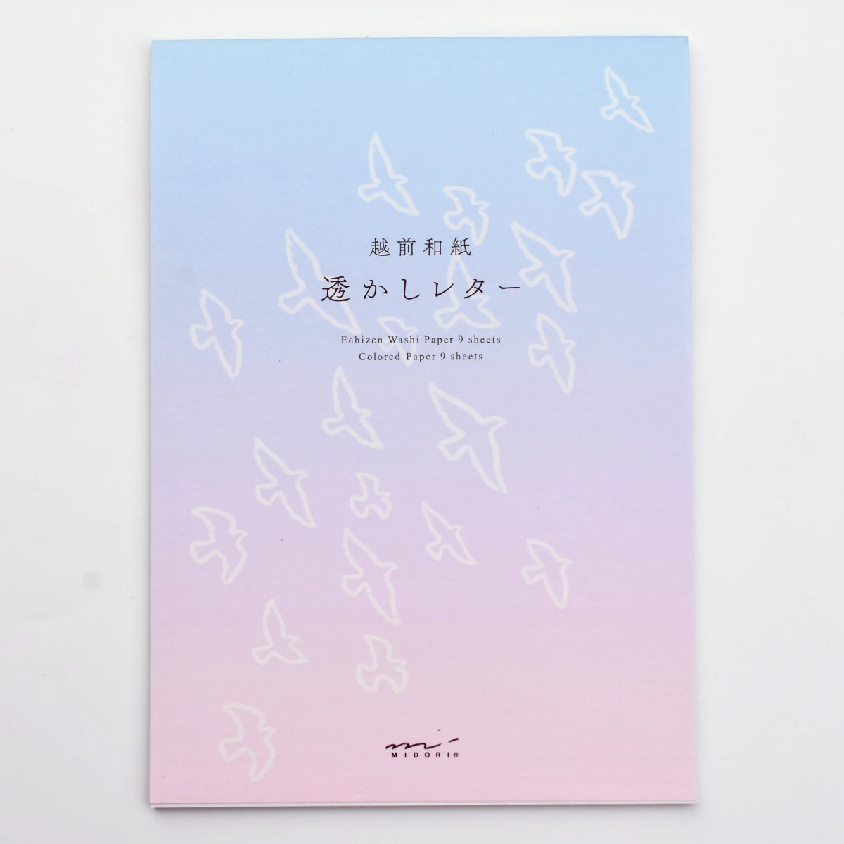 Watermark Birds A5 Letter Pad + Envelopes