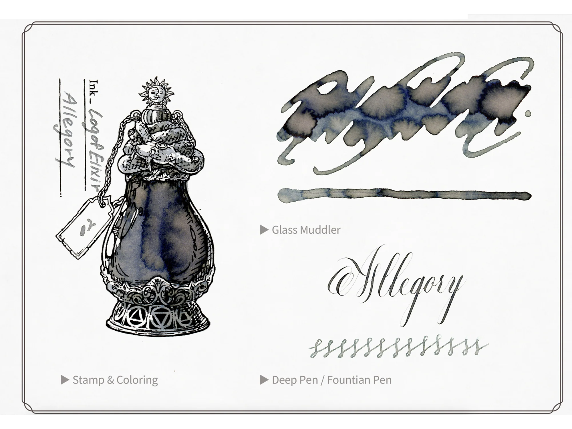 Allegory Fountain Pen Ink | Archiving Series No. 22