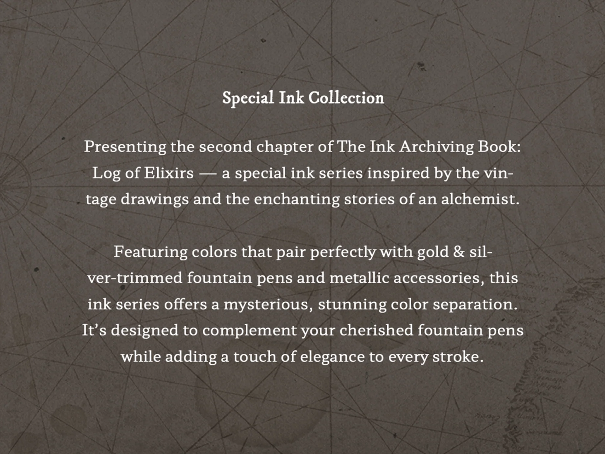 Allegory Fountain Pen Ink | Archiving Series No. 22