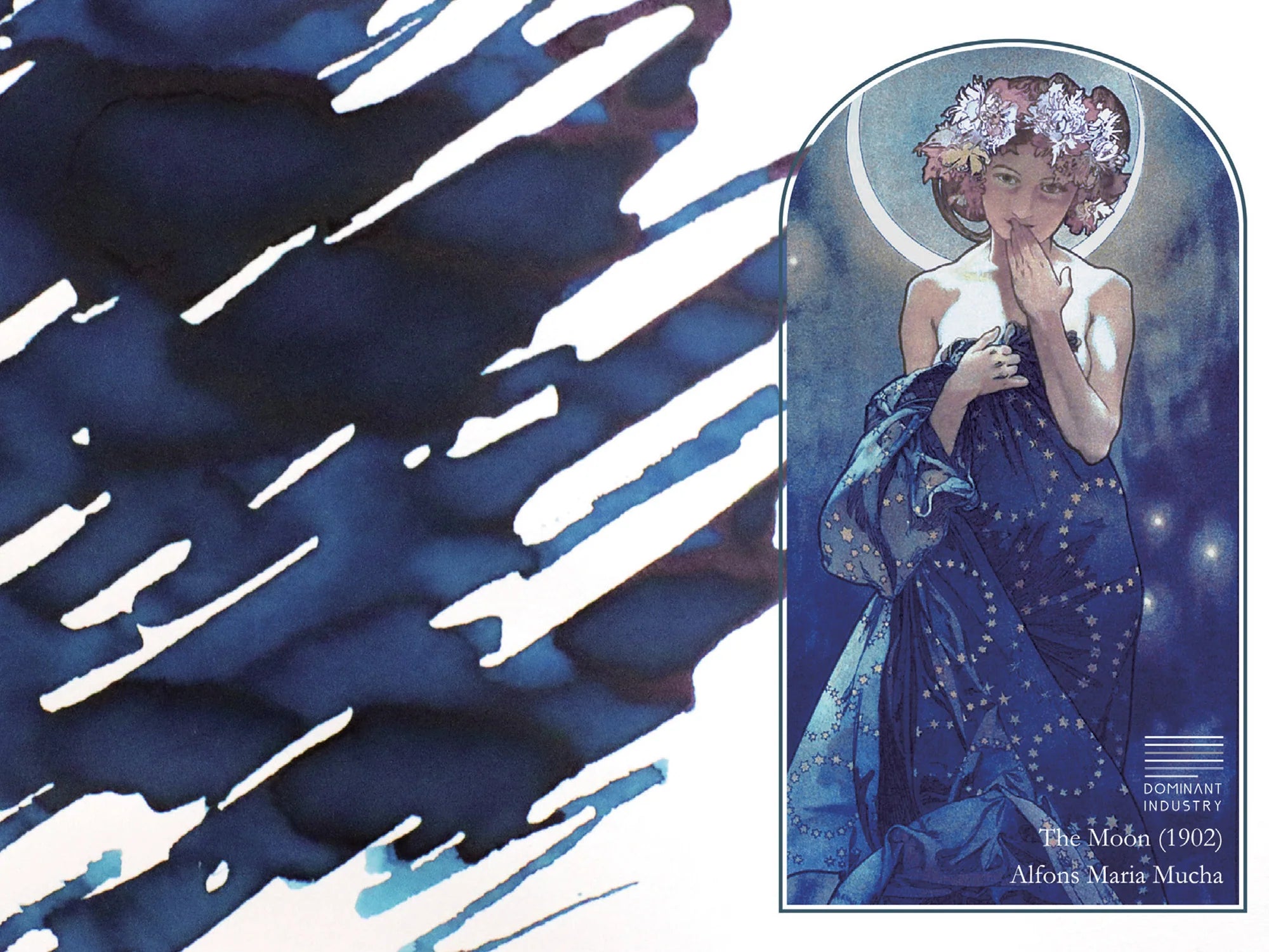 The Moon Fountain Pen Ink | Painter Series No. 122