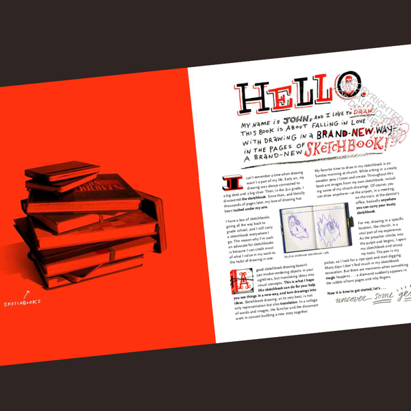 Drawing Is Magic: Discovering Yourself in a Sketchbook | John Hendrix