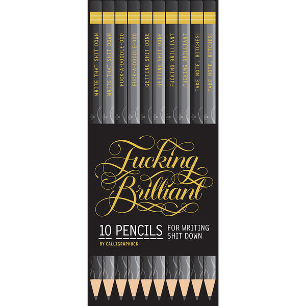 F*cking Brilliant Pencils