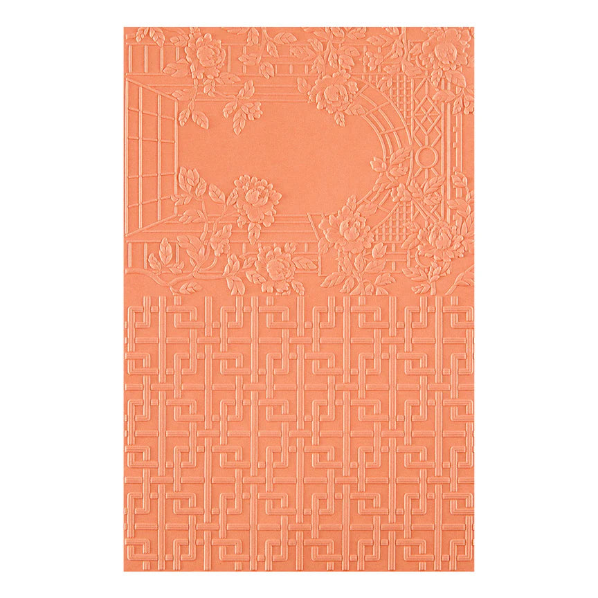 {coming soon!} Regal Lattice 3D Embossing Folder