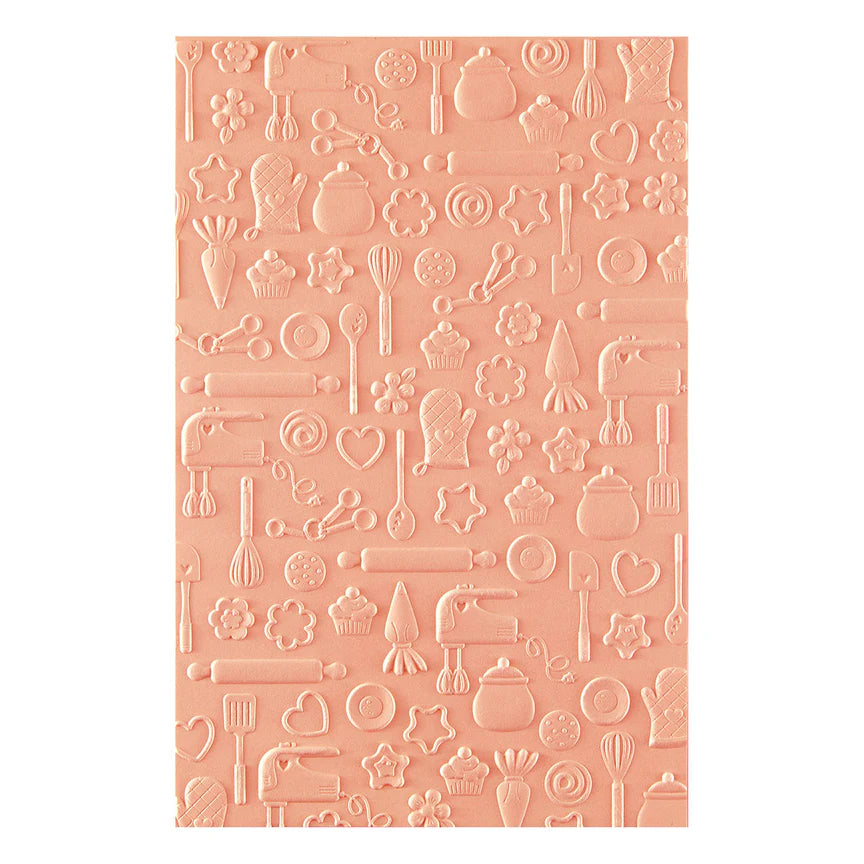 Confection Companions 3D Embossing Folder | Make It & Bake It