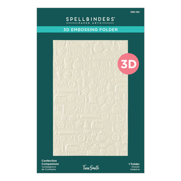 Confection Companions 3D Embossing Folder | Make It & Bake It