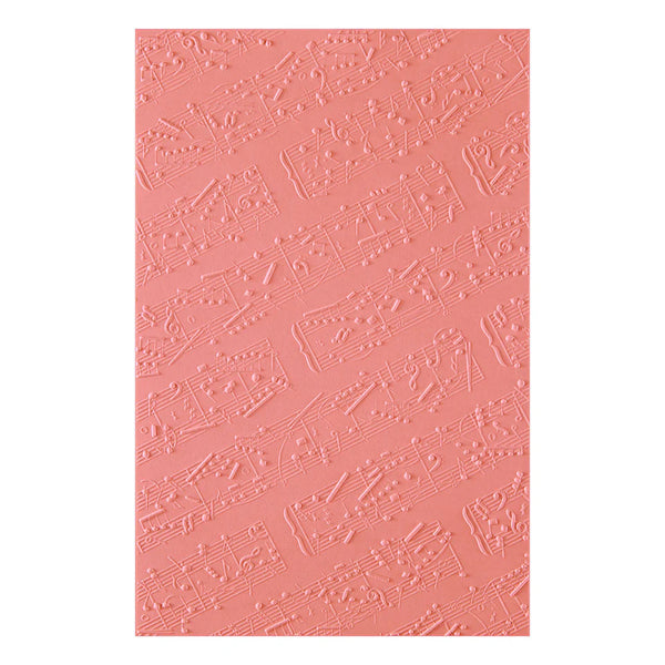 Favorite Song 3D Embossing Folder
