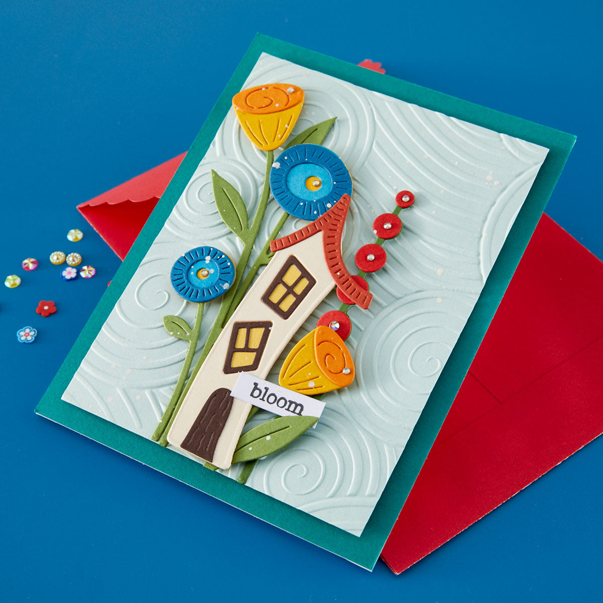 Whimsical Houses Etched Dies | Vicky Papaioannou