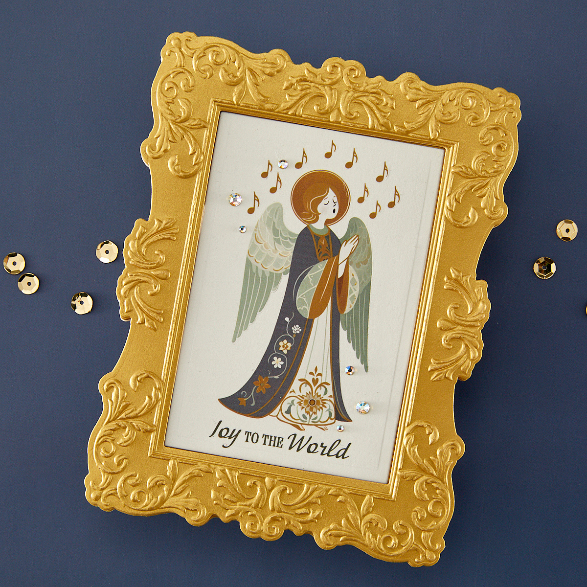 Greenwich Market Frame 3D Emboss + Cut Folder {coming soon!}