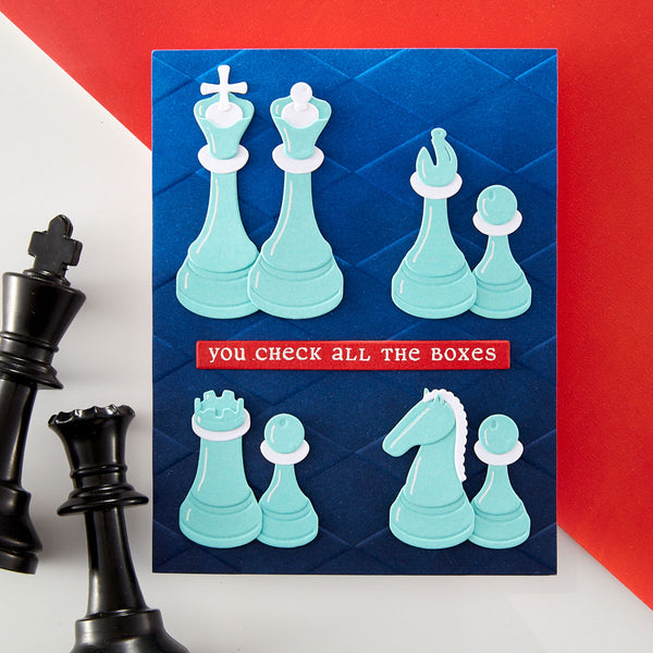Harlequin 3D Embossing Folder