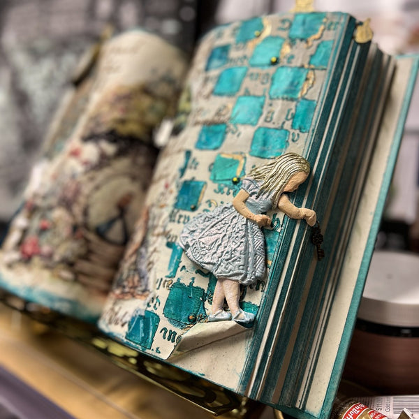 {past event} 06/22: Mixed Media Book Class