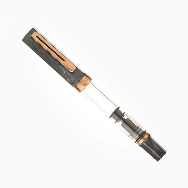 Black Marble & Bronze Eco Fountain Pen