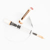 White w/ Rose Gold Eco Fountain Pen