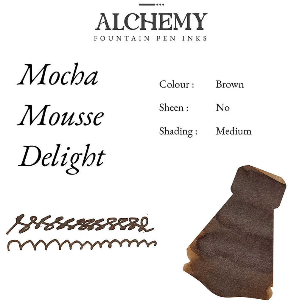 {back soon!} Mocha Mousse Delight Fountain Pen Ink | Endless Alchemy