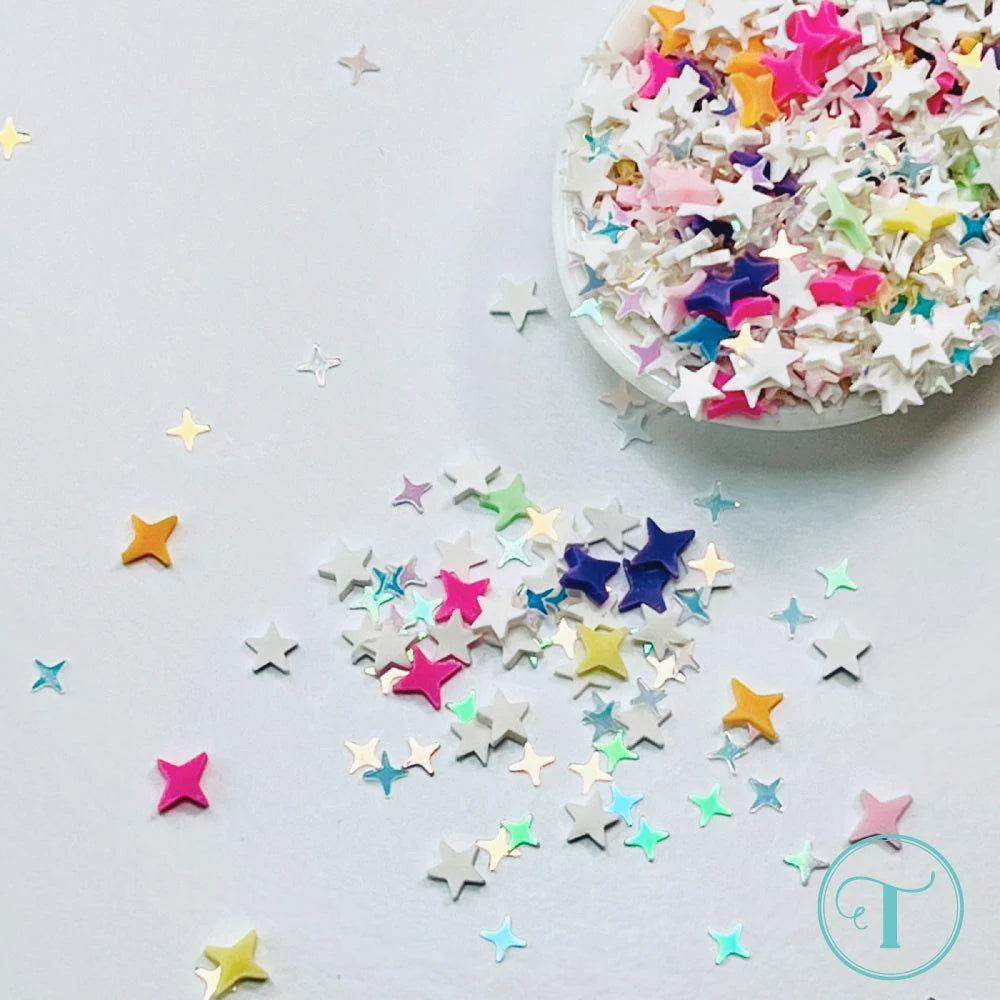 Chibi Sparkle Clay Embellishments