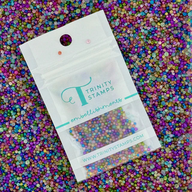 Iridescent Jewel Tone Shaker Pop! Embellishments