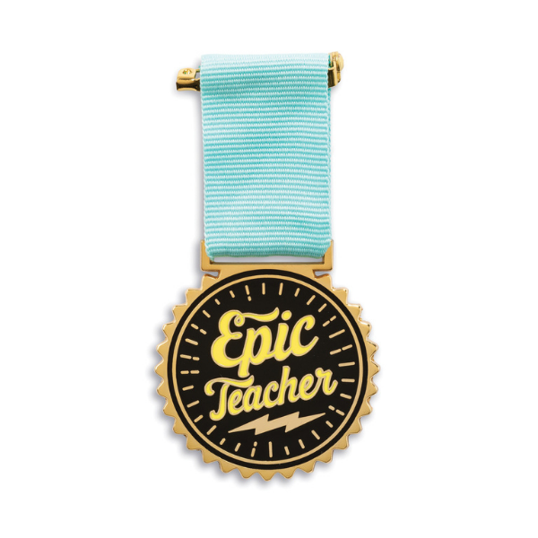 Epic Teacher Award Medal