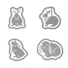 Rabbit Etching Clips