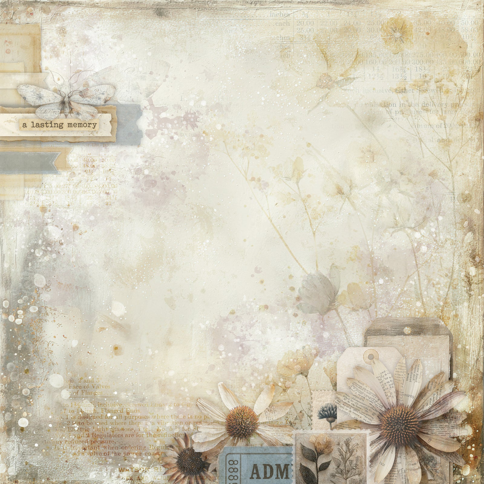 Faded Memory Lane 12x12 Collection Pack