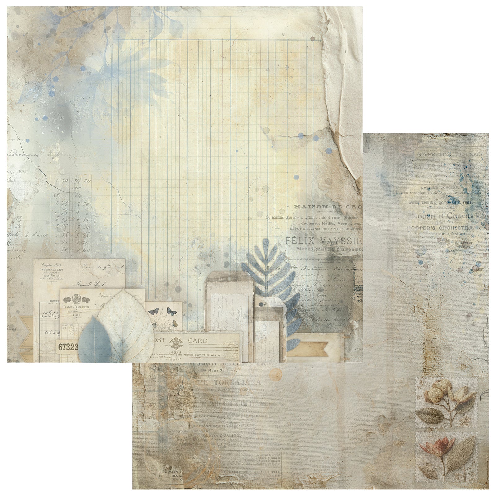 Faded Memory Lane 12x12 Collection Pack