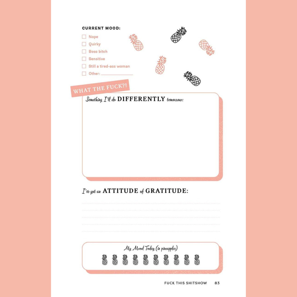 F*ck this Sh*tshow: A Gratitude Journal for Tired-Ass Women | Kristie Breen