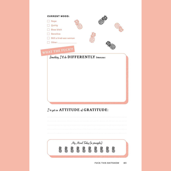 F*ck this Sh*tshow: A Gratitude Journal for Tired-Ass Women | Kristie Breen
