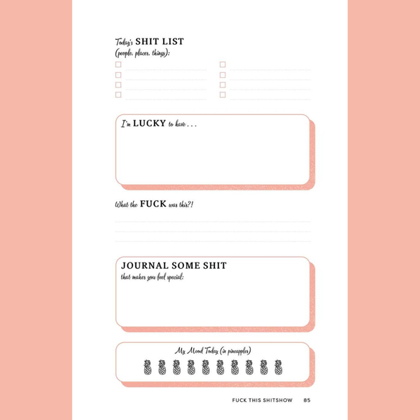 F*ck this Sh*tshow: A Gratitude Journal for Tired-Ass Women | Kristie Breen