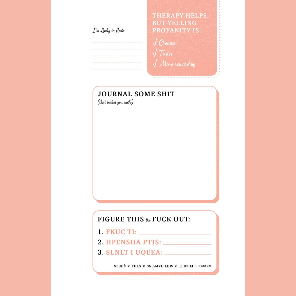 F*ck this Sh*tshow: A Gratitude Journal for Tired-Ass Women | Kristie Breen