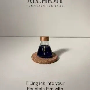 Obsidian Moon Stardust Fountain Pen Ink | Endless Alchemy