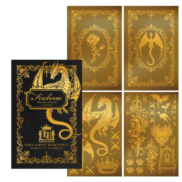 Fireborne Book Foil
