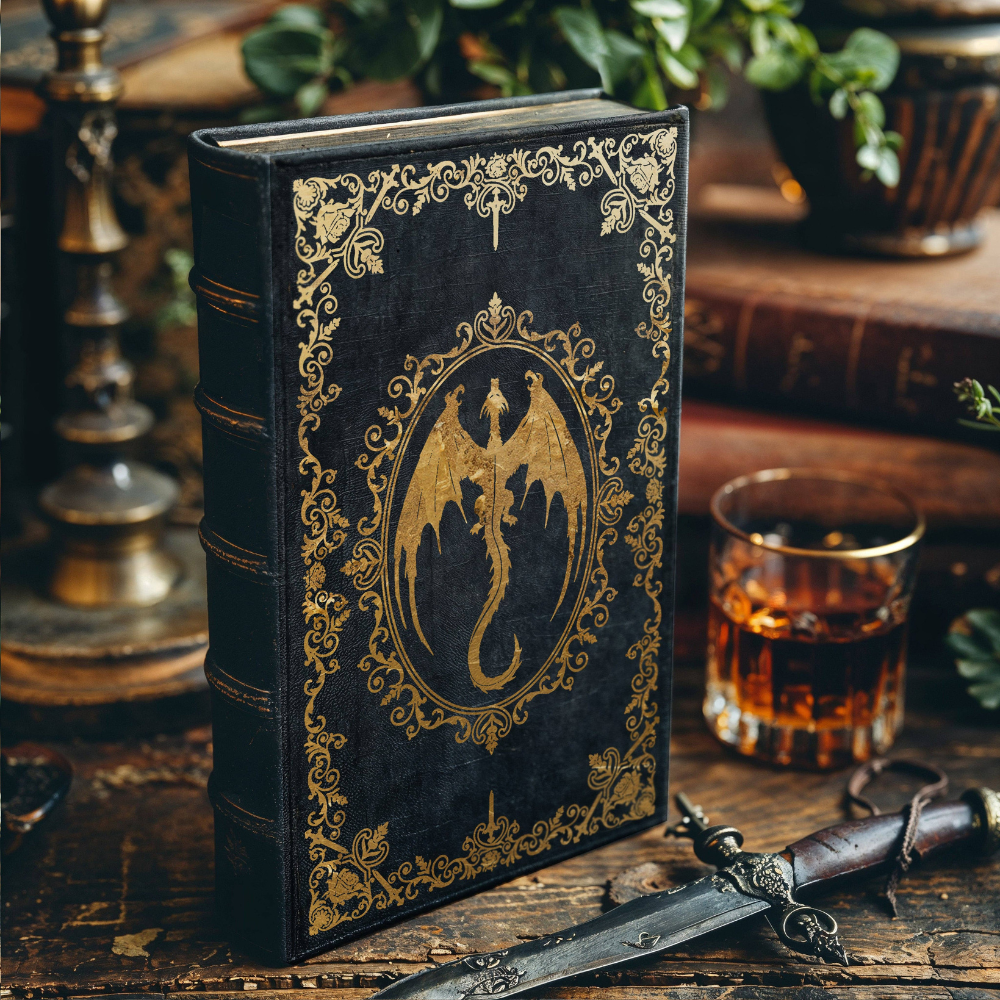 Fireborne Book Foil