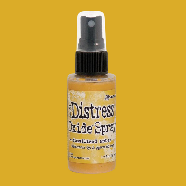 Fossilized Amber Distress Oxide Spray