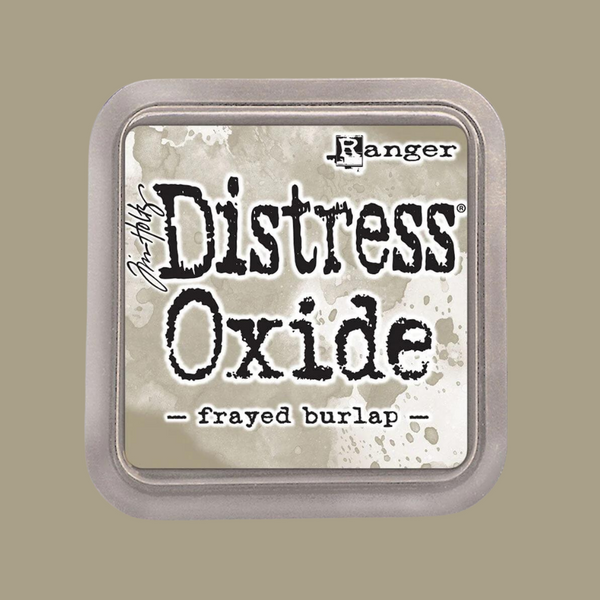 #65 Frayed Burlap Distress Oxide Pad