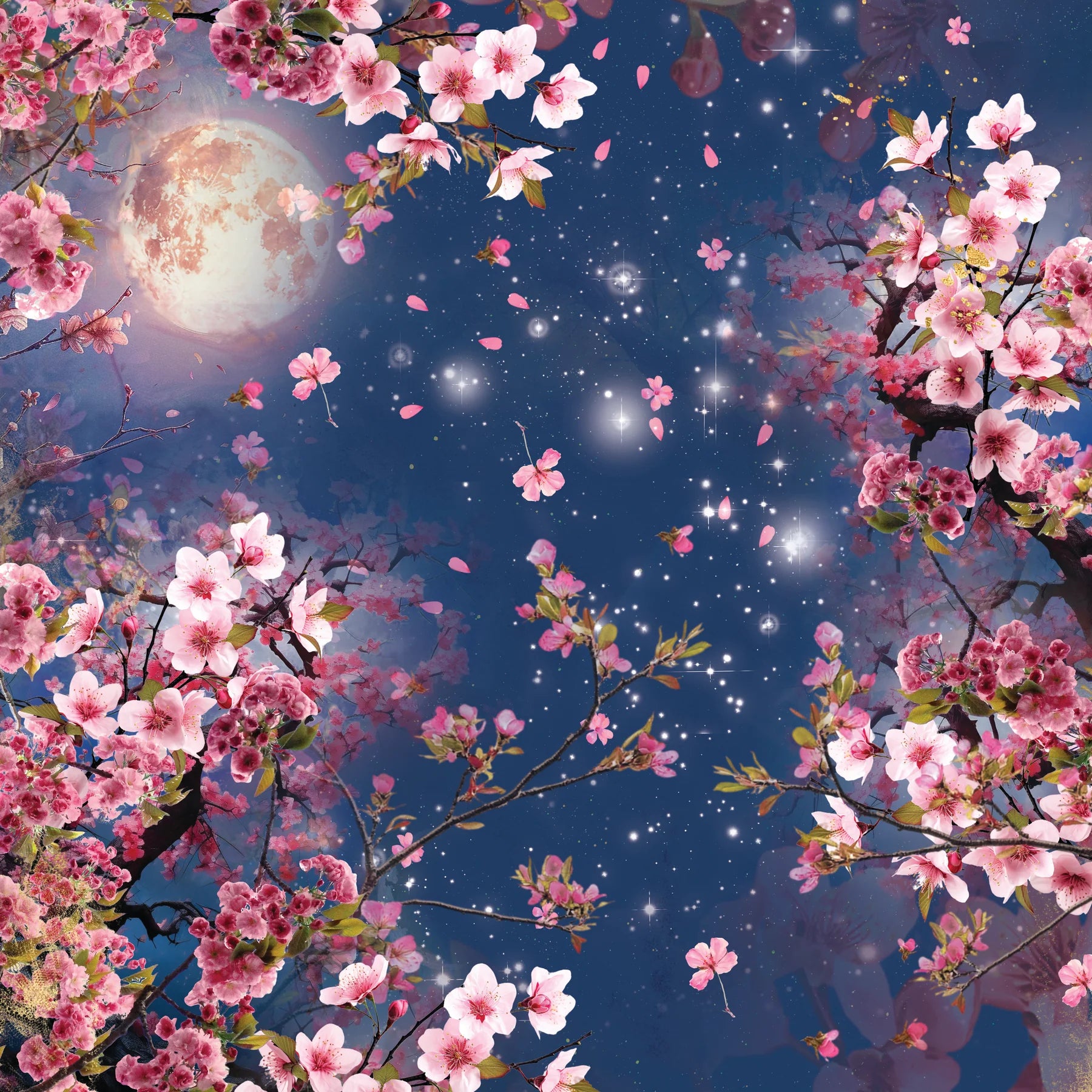 Lunar Blooms 12x12 Paper Pad | Nature's Garden