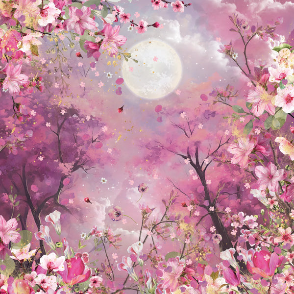 Lunar Blooms 12x12 Paper Pad | Nature's Garden